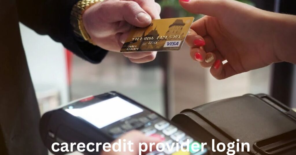a person paying with a credit card