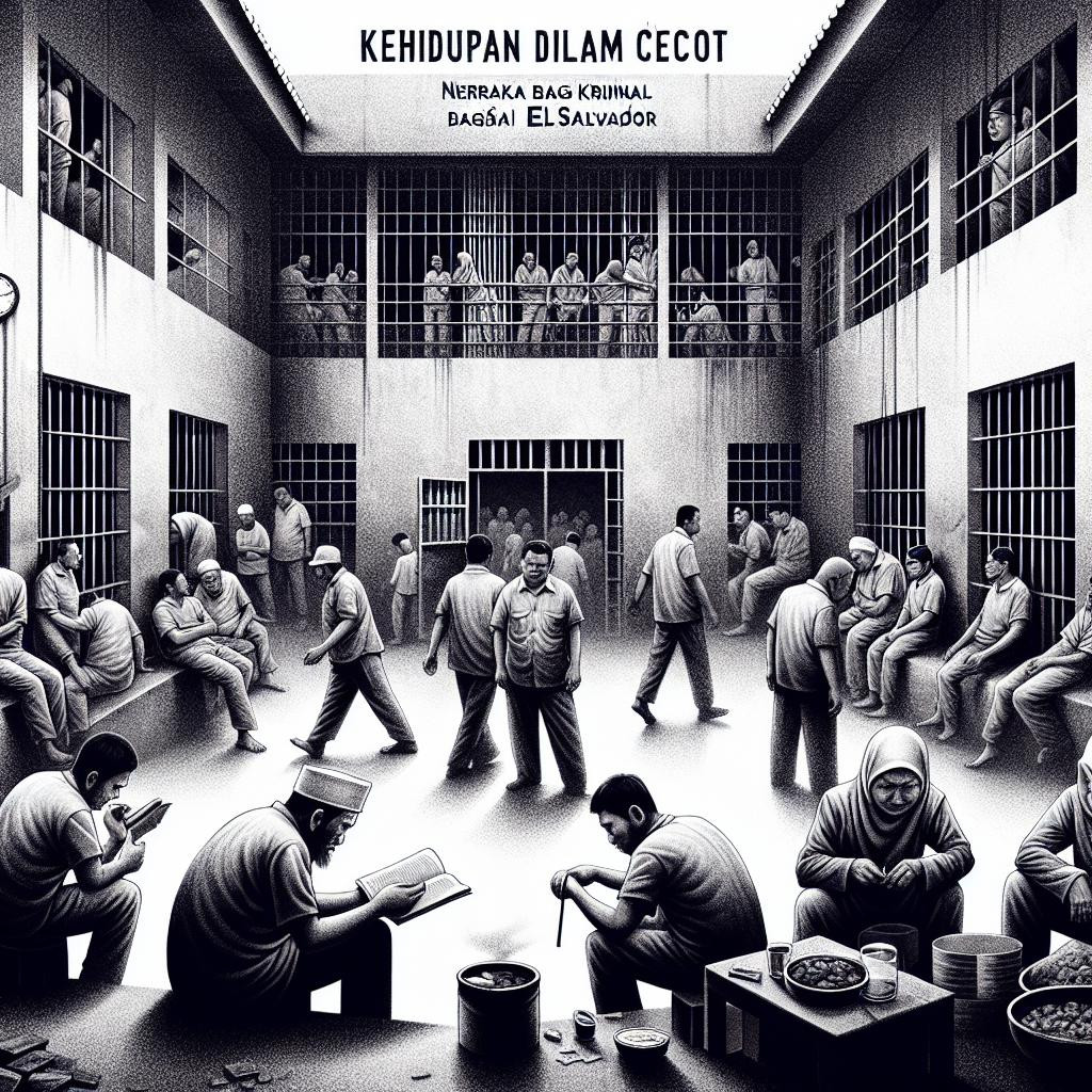 Kehidupan di Dalam CECOT: Neraka bagi Kriminal di El Salvador