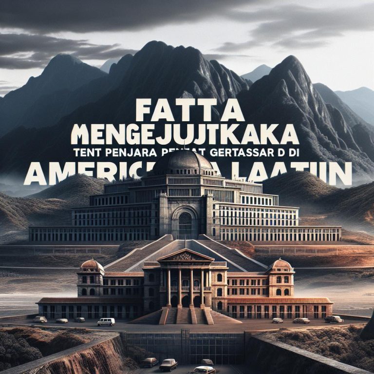 Fakta Mengejutkan tentang CECOT, Penjara Terbesar di Amerika Latin